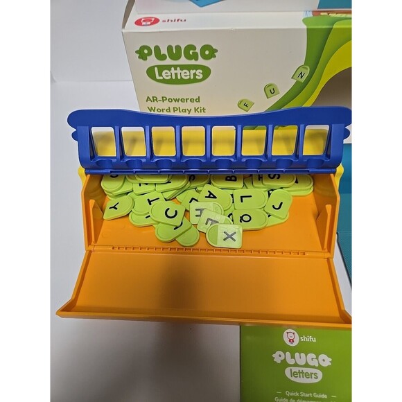 COMPLETE Educational Word Game - Plugo Letters With Gamepad & Word Play Kit - Picture 2 of 7
